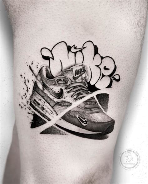 sneaker tattoo